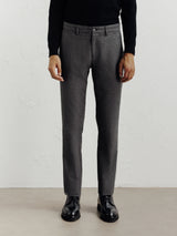 Pantalon carreaux anthracite - IZAC