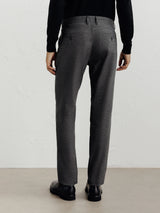 Pantalon carreaux anthracite - IZAC