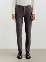 Pantalon carreaux chataigne - IZAC