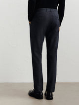 Pantalon carreaux marine - IZAC