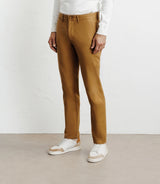 Pantalon armuré slim camel foncé - IZAC