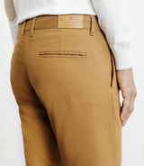 Pantalon armuré slim camel foncé - IZAC