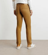 Pantalon armuré slim camel foncé - IZAC