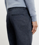 Pantalon en maille marine - IZAC