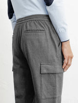 Pantalon cargo gris - IZAC