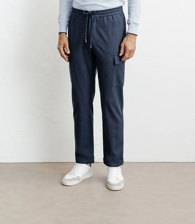 Pantalon cargo marine - IZAC