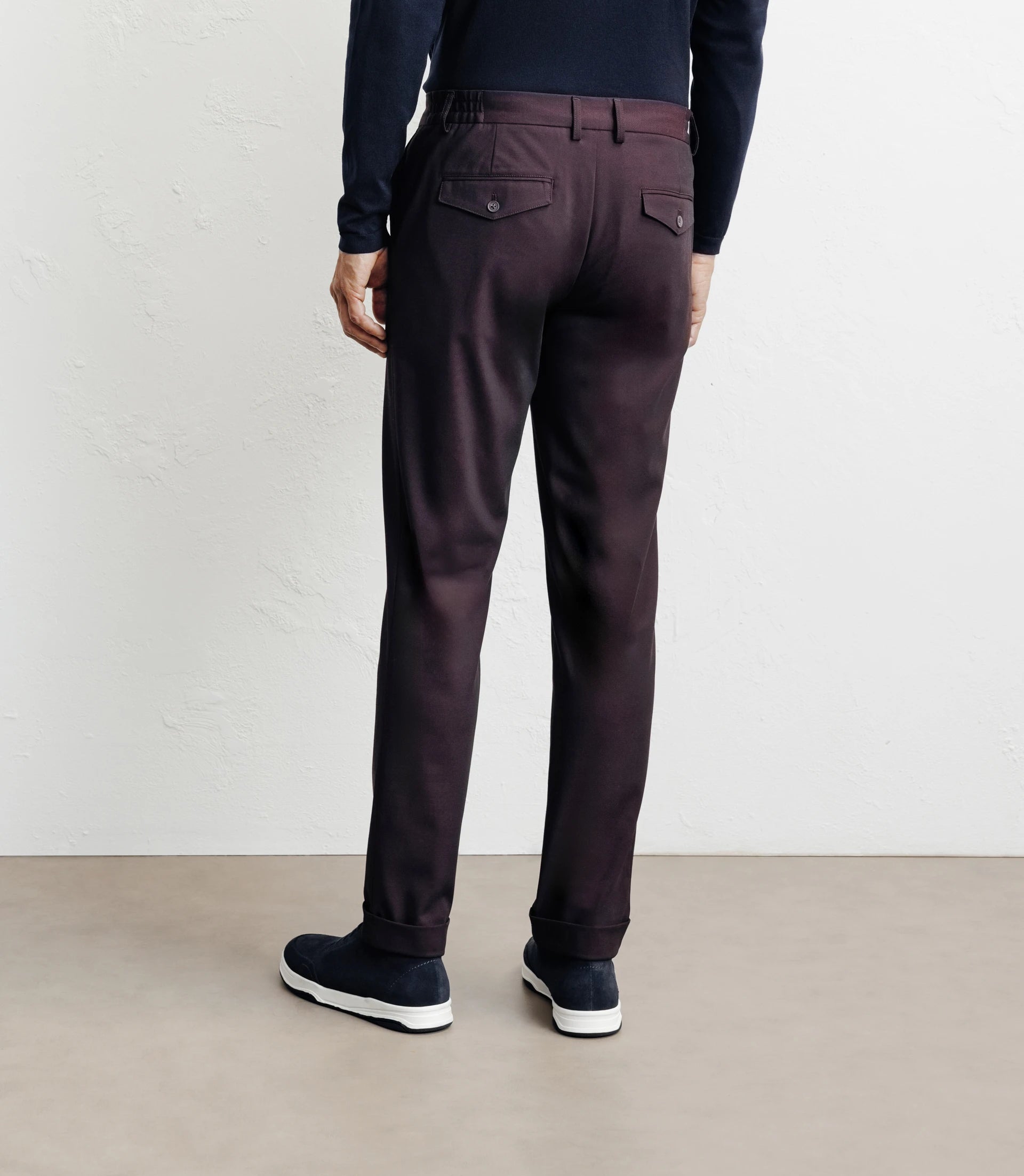 Pantalon armuré bordeaux - IZAC