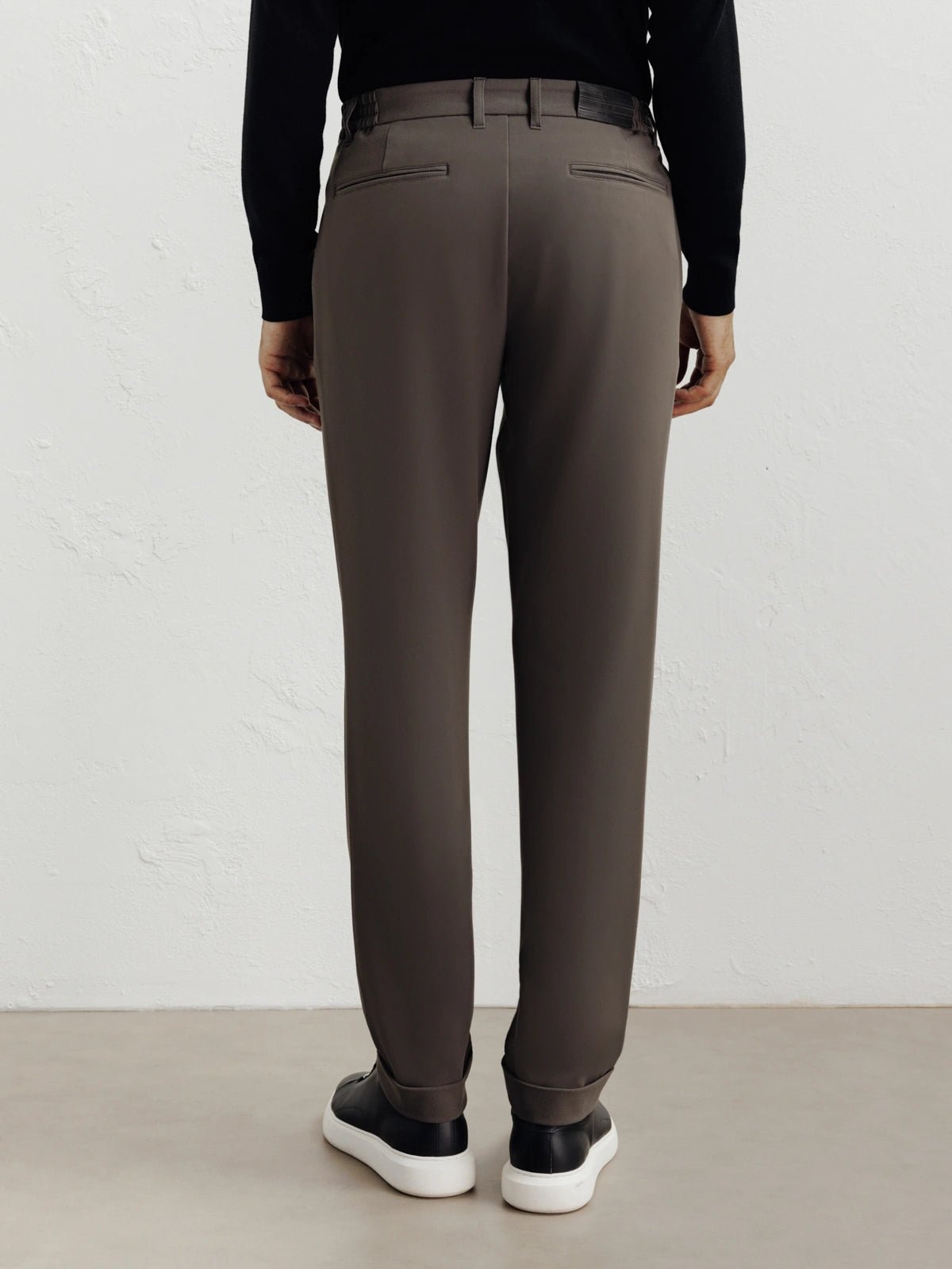 Pantalon armuré châtain - IZAC