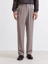 Pantalon urbain oversize taupe - IZAC