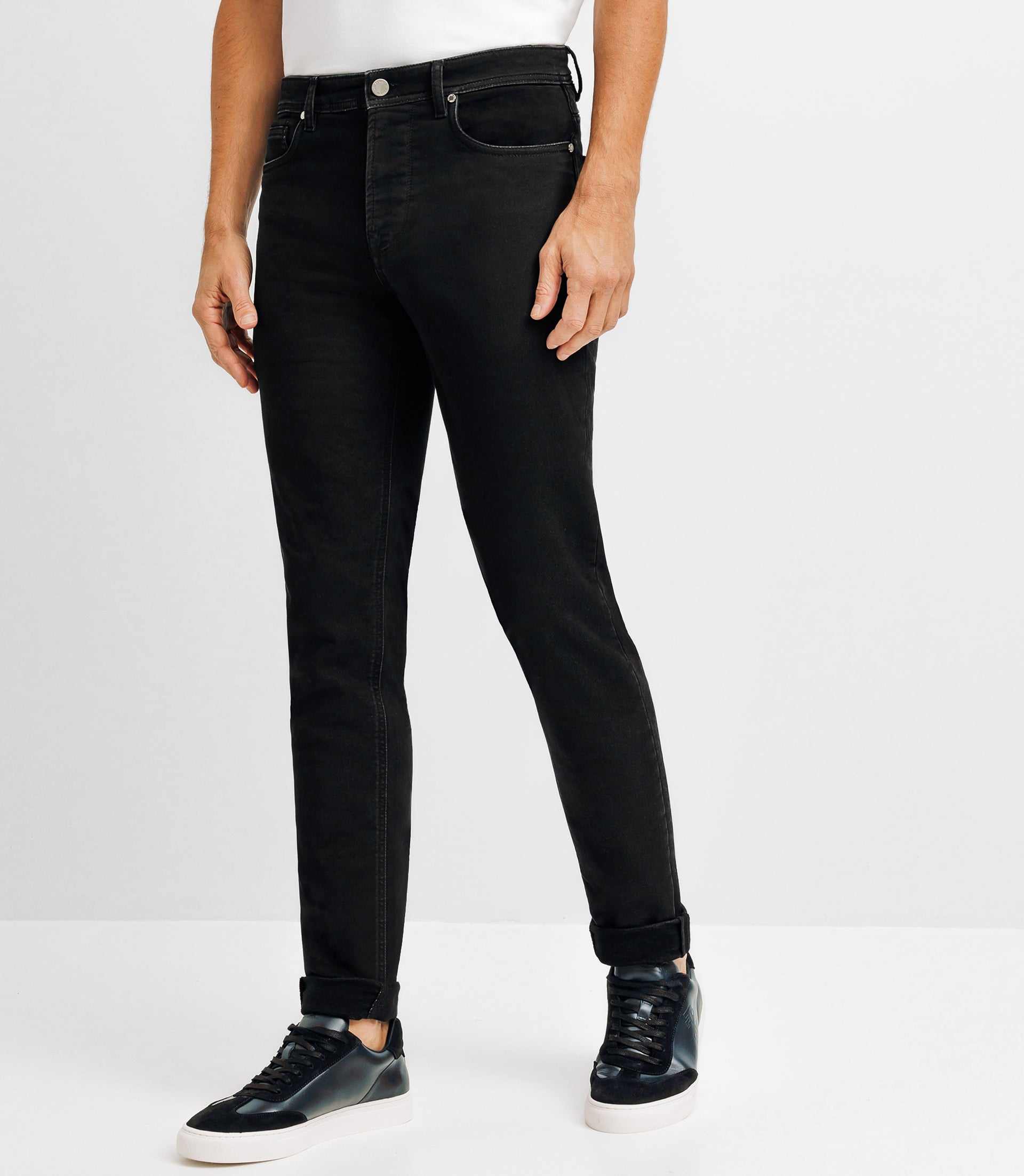 Jean slim noir - IZAC