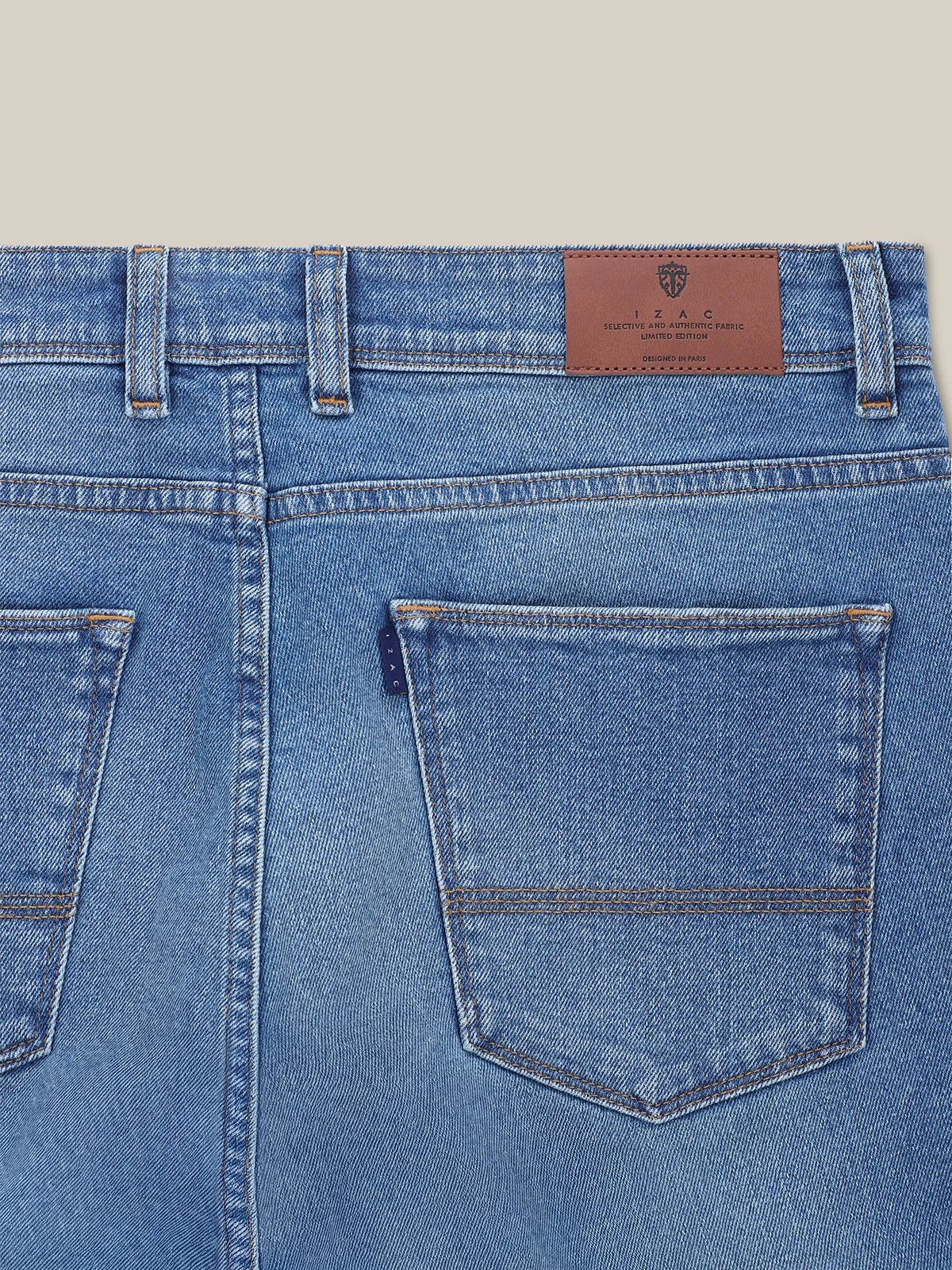 Jean coupe slim bleached - IZAC