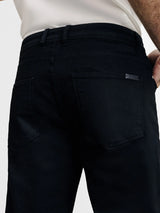 Jean 5 poches noir - IZAC