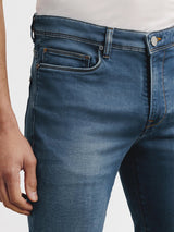 Jean 5 poches bleu - IZAC