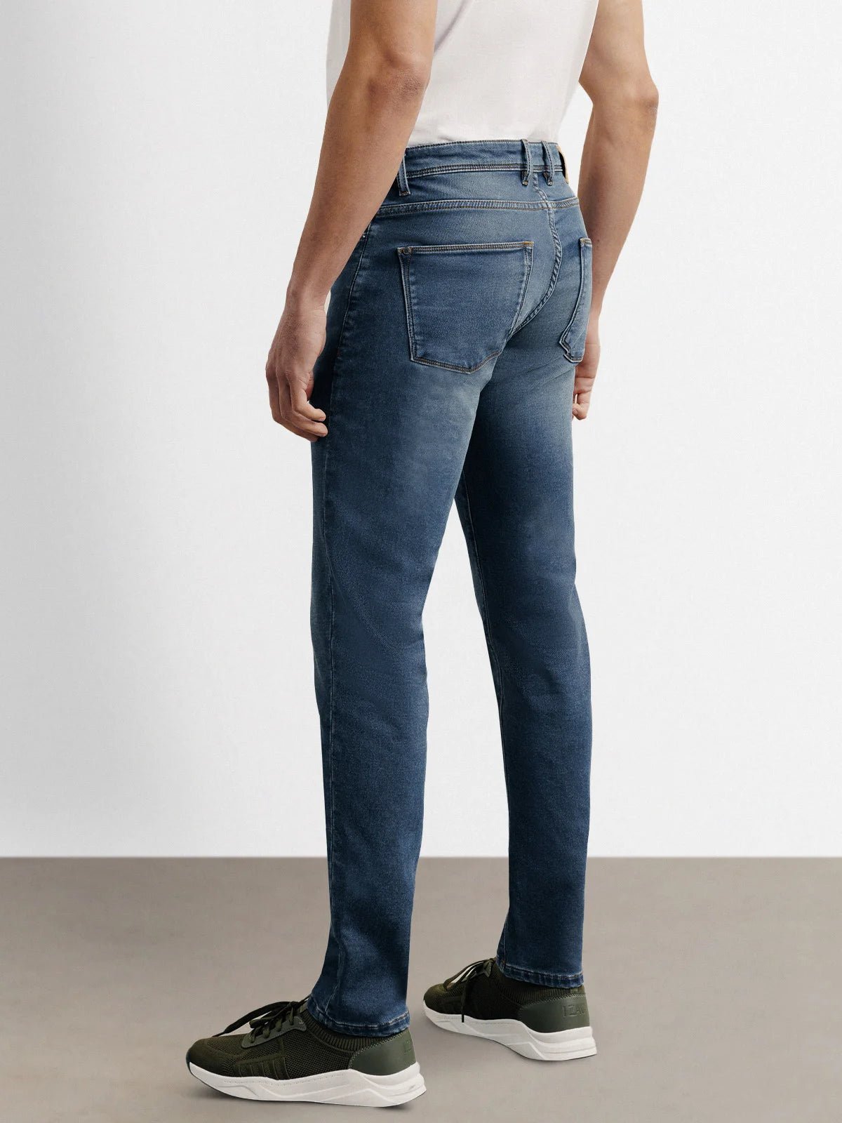 Jean 5 poches bleu - IZAC