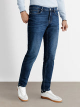 Jean 5 poches marine - IZAC