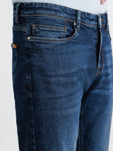 Jean 5 poches marine - IZAC