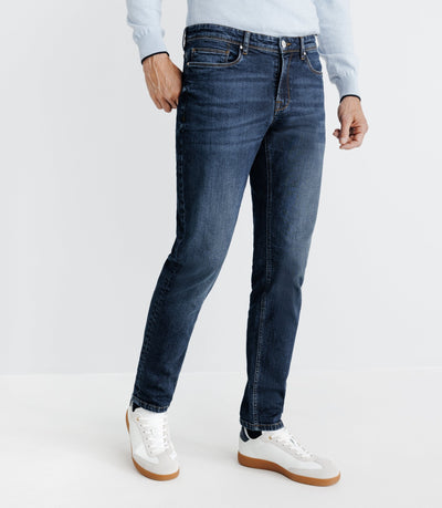 Jean droit bleu - IZAC