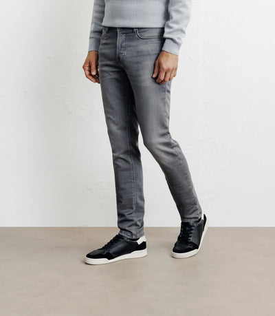 Jean slim gris moyen - IZAC