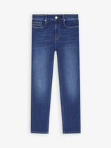 Jean regular 5 poches bleu moyen - IZAC