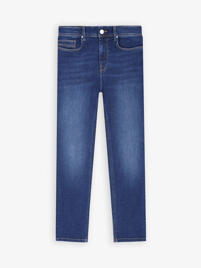 Jean regular 5 poches bleu moyen - IZAC