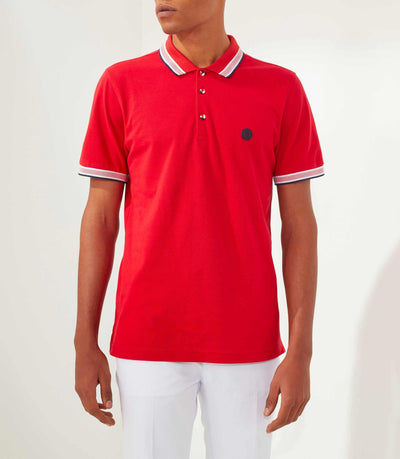 Polo rouge "Macro" - IZAC