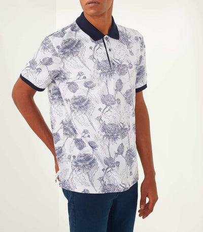 Polo blanc "Maureen" - IZAC