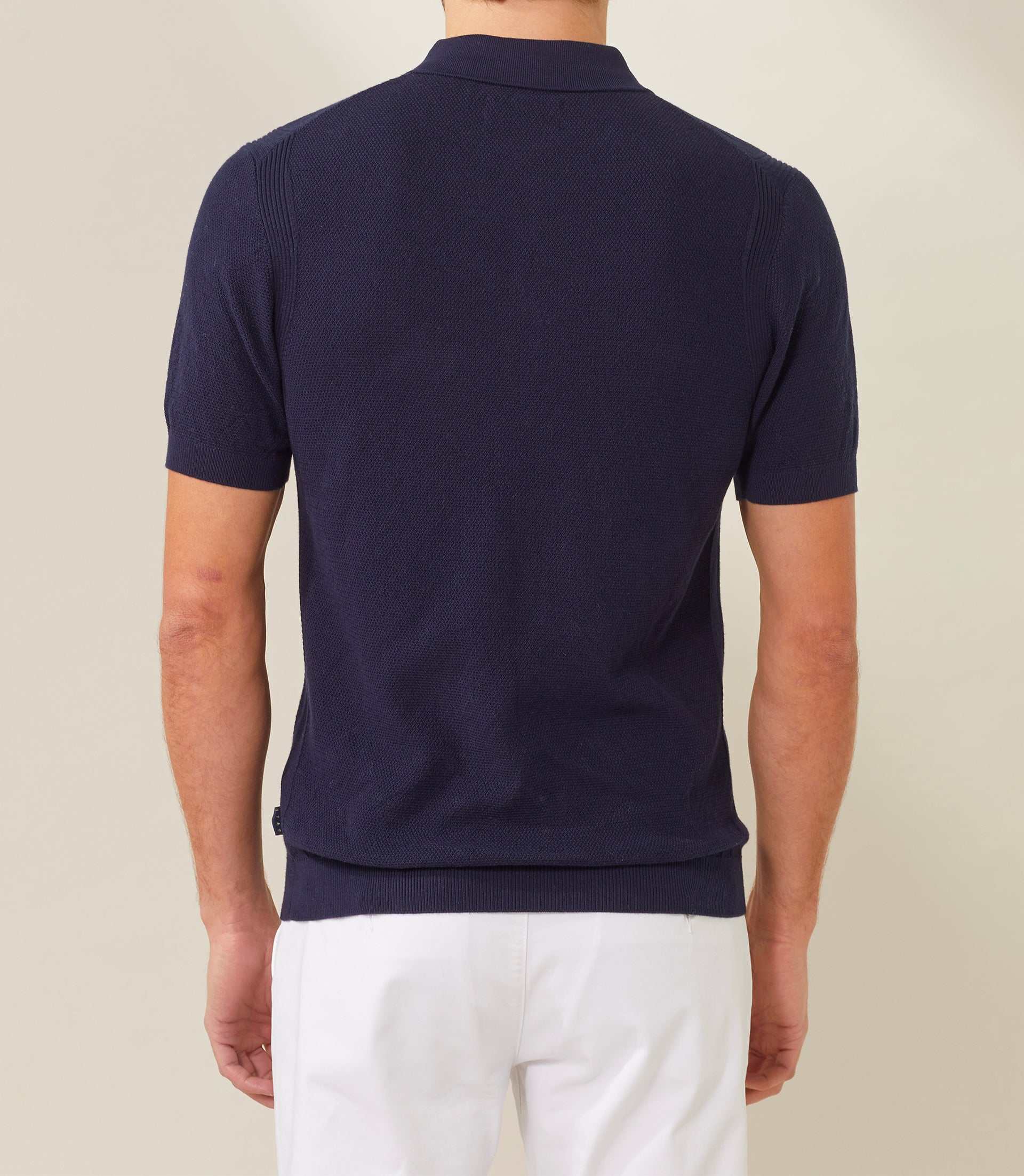 Maya" navy polo