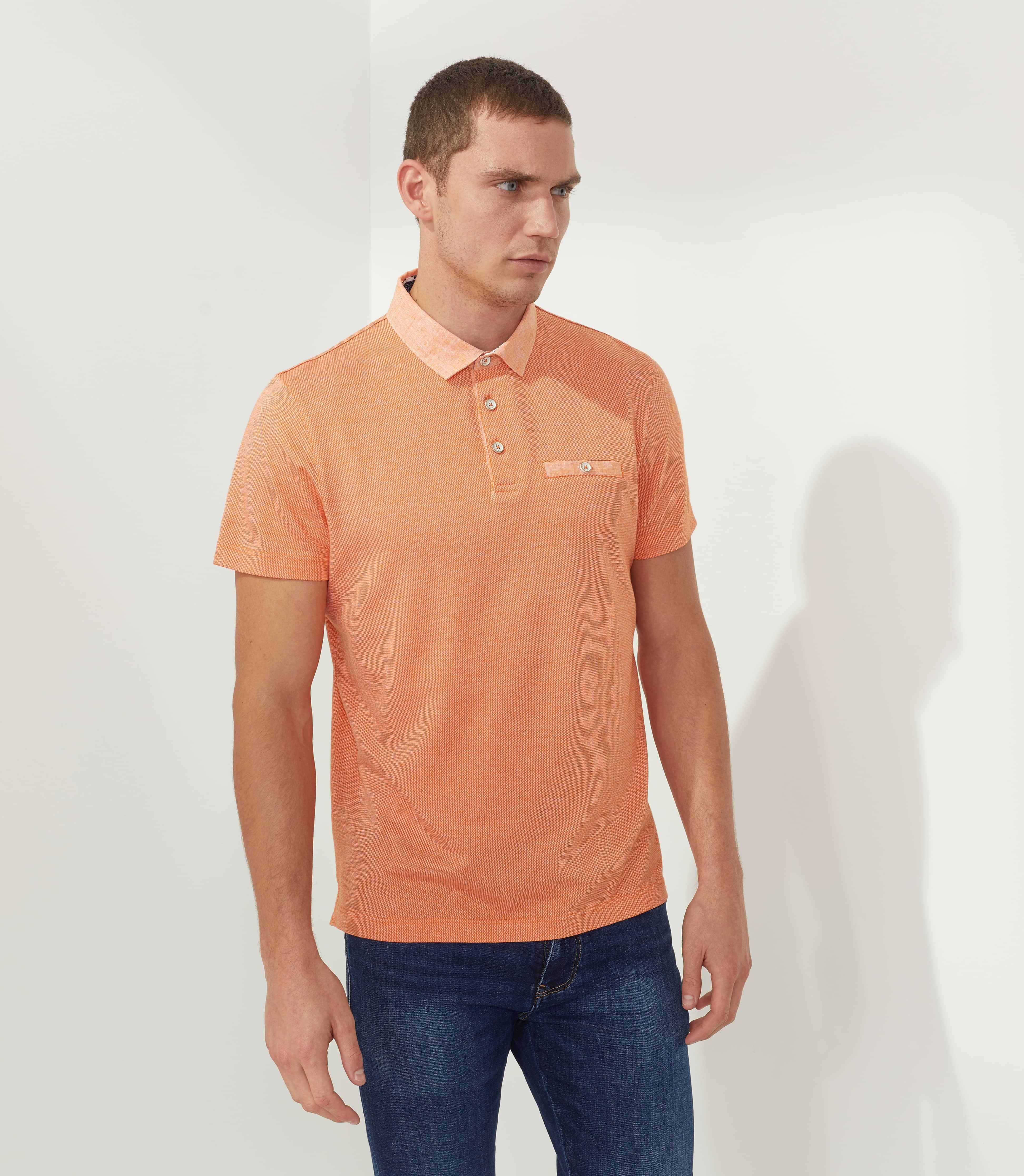 Polo orange "Micron"