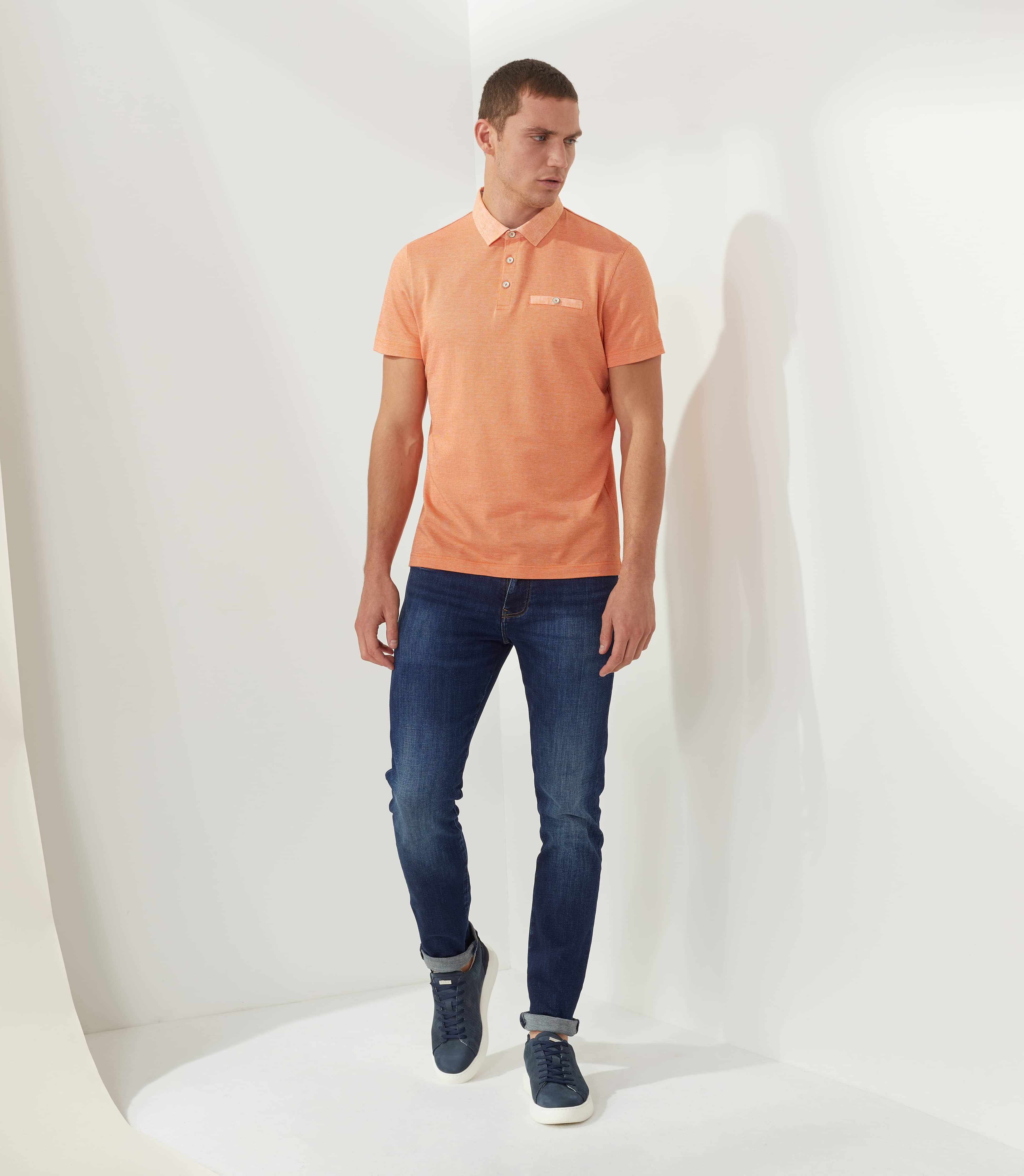 Polo orange "Micron"