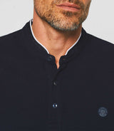 Polo manches courtes marine "Gael" - IZAC