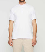 Plain white polo shirt GASPAR