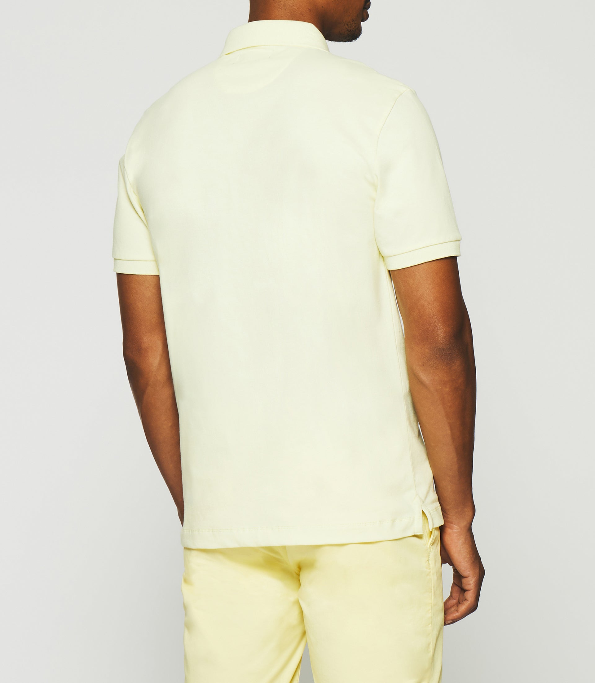 Uni Yellow Polo Short sleeves Gregor