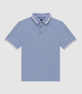 Polo with sky embroidery