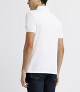 Polo col zippé avec patch blanc - IZAC