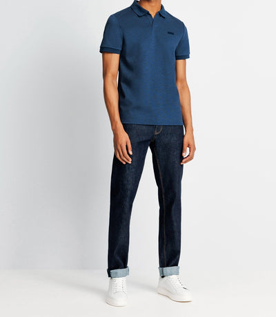 Polo avec flocage marine - IZAC