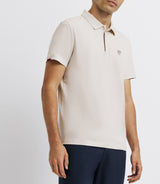 Polo avec patch beige