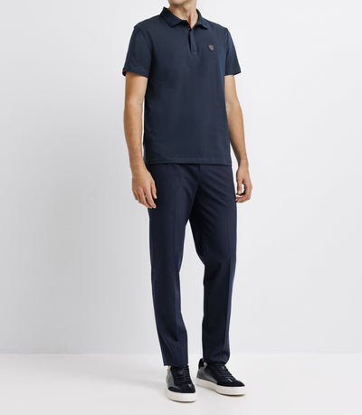 Polo avec patch marine - IZAC