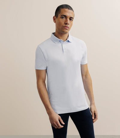 Polo piqué ciel - IZAC