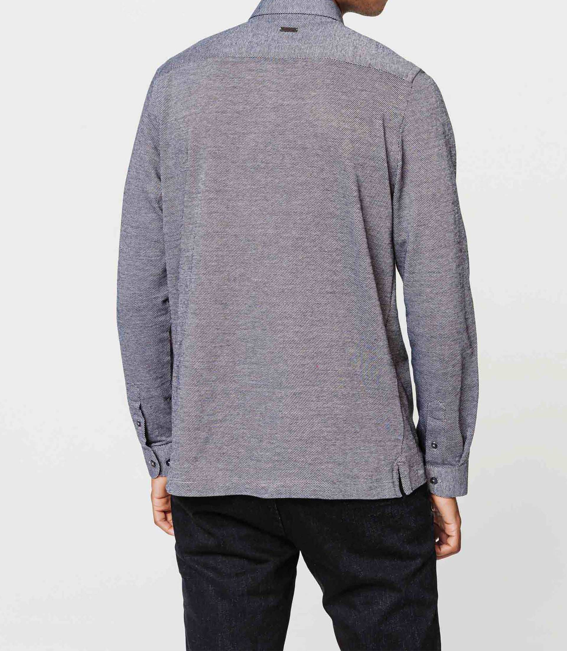 Polo jersey gris