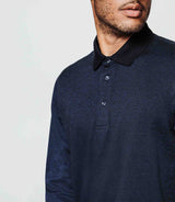 Navy polo shirt