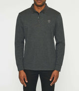 Long sleeve polo shirt grey NADAL