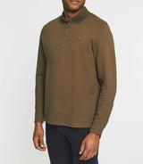 Long sleeve polo shirt khaki NADAL