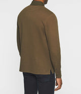 Long sleeve polo shirt khaki NADAL