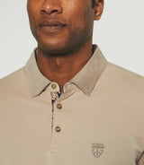 Long sleeve polo shirt putty NARA