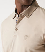 Beige Polo Long sleeves Beige GARA Swedish Color