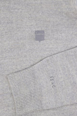 Pull col roulé gris chiné - IZAC