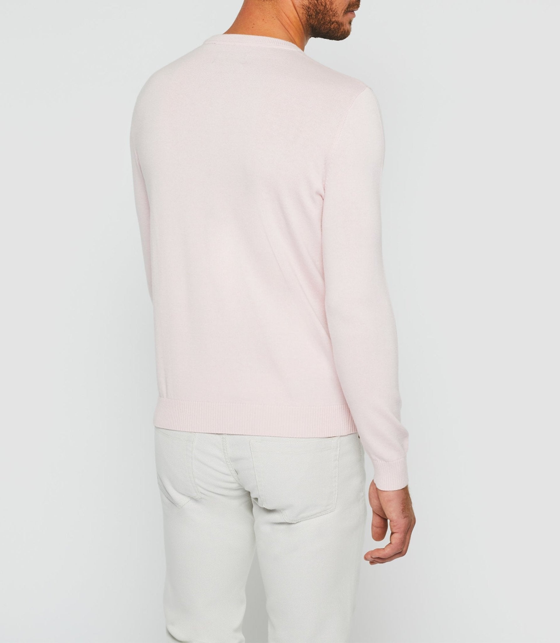 Pull col rond rose "Donatello" - IZAC