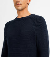 Marine round neck sweater