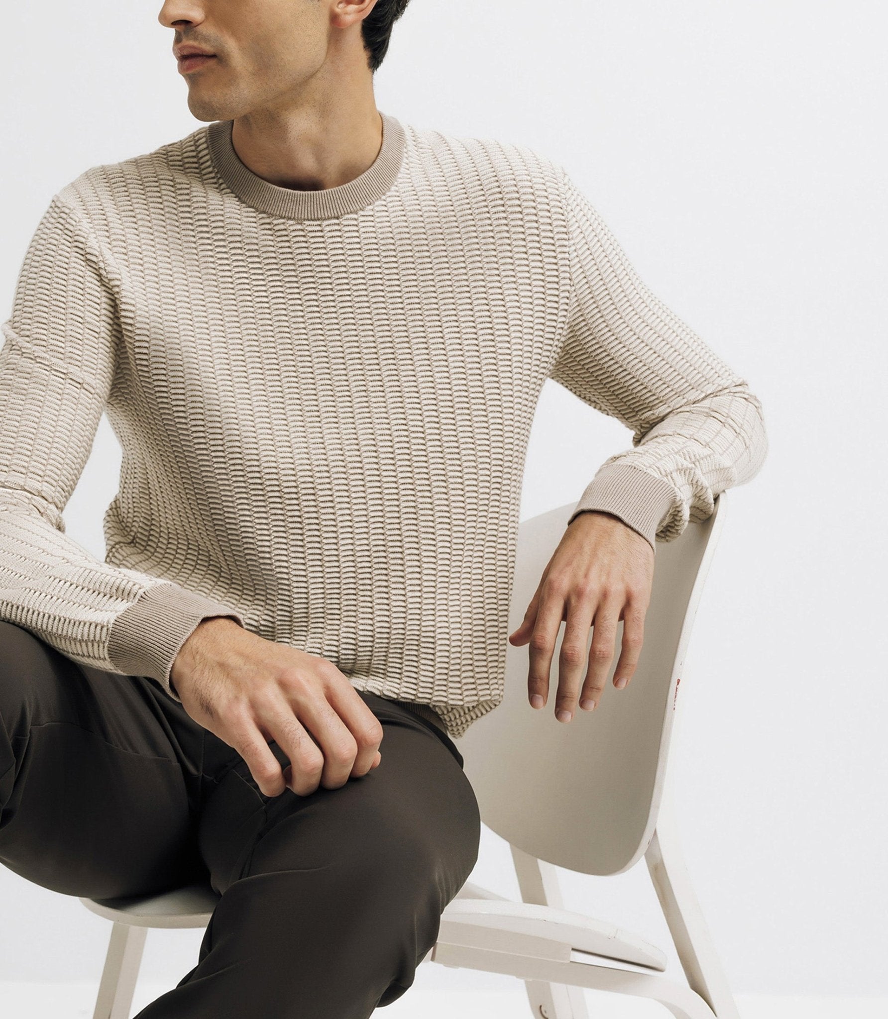 Paul & Shark Homme, Pulls, Beige, Taille: S Pull à col rond dès 238,34 € - sur Paul & Shark Homme, Pulls, Beige, Taille: S Pull à col rond dès 238,34 € - sur