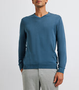 Indigo V -neck sweater